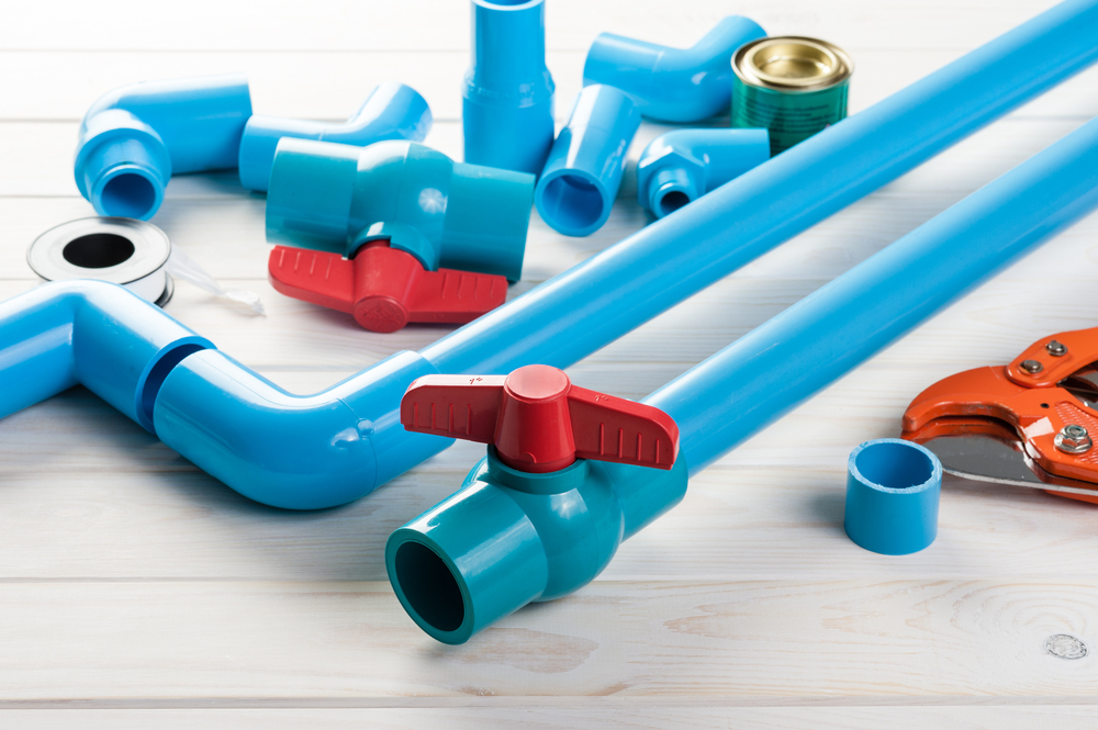 Plastic plumbing pipes and valves